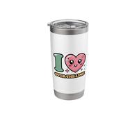 I Love Over-the-line Stainless Steel Insulated Tumbler