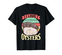 I Love Oysters Shuck Oyster Shucking Shucker T-Shirt