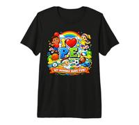 I Love P.E. - Physical Education is Fun! Premium T-Shirt