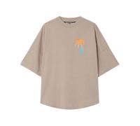 I Love PA Over Tee - male - Palm Angels - T-Shirts - Beige - XS - Tops XS