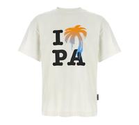 I Love PA T-Shirt - male - Palm Angels - T-Shirts - White - S - Tops S