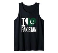 I Love Pakistan, Celebrate Pakistan, Pakistani Spirit Tank Top