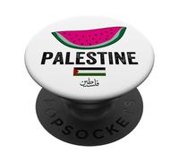 I Love Palestine, Palestine Peace Illustration Graphic PopSockets Adhesive PopGrip