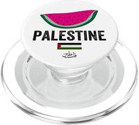 I Love Palestine, Palestine Peace Illustration Graphic PopSockets PopGrip for MagSafe