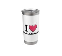 I Love Palma De Mallorca Spain Stainless Steel Insulated Tumbler