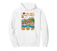 I Love Palma De Mallorca Spain Travel Souvenir Pullover Hoodie