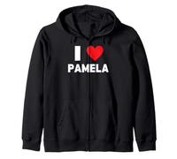 I Love Pamela Zip Hoodie