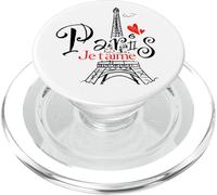 I Love Paris Je t'aime France Souvenir Womens PopSockets PopGrip for MagSafe