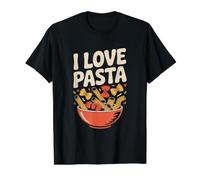I Love Pasta, Funny Italian Food Art Value Graphic T-Shirt