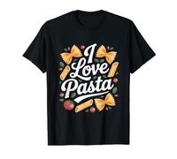 I Love Pasta Italian Food Graphic Art Value Graphic T-Shirt