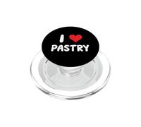 I Love Pastry - Heart - Bake Bakery Baking Bake Cake Bread PopSockets PopGrip for MagSafe