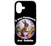 I Love Patchwork And Rabbits Funny Case for iPhone 17