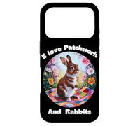 I Love Patchwork And Rabbits Funny Case for iPhone 17 Pro
