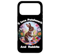 I Love Patchwork And Rabbits Funny Case for iPhone 17 Pro Max