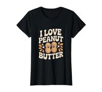 I Love Peanut Butter Happy Nuts Fun Value Graphic T-Shirt