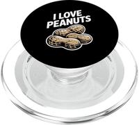 I Love Peanuts Fun Nutty Humor PopSockets PopGrip for MagSafe