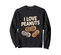 I Love Peanuts Nutty Passion Statement Sweatshirt