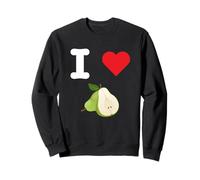 I Love Pears Sweet Fall Fruits Bartlett Bosc Anjou Comice Sweatshirt