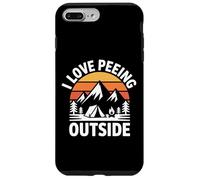I Love Peeing Outside Mountains Tent Case for iPhone 7 Plus/8 Plus