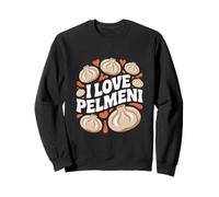 I Love Pelmeni Dumpling Lovers Delight Sweatshirt