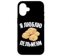I love Pelmeni Dumplings Soviet Russian Food From Russia Case for iPhone 16