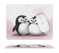 I Love Penguins Mouse Pad Mouse Mat 10 X 8 Inch