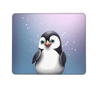 I Love Penguins Mouse Pad Waterproof Gaming Mousepad for Office Computer Mousepads for Desk Pad with Non-Slip Rubber Base Washable Cloth Mouse Mat 7.9 x 9.5 in