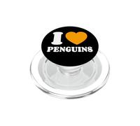 I Love Penguins PopSockets PopGrip for MagSafe