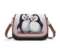 I Love Penguins Shoulder Bag for Women, Handbag with Adjustable Strap & Inner Pocket, Crossbody Bag for Daily Commute Travel