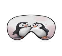 I Love Penguins Sleep Mask Eye Mask Travel Eye Cover