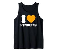 I Love Penguins Tank Top