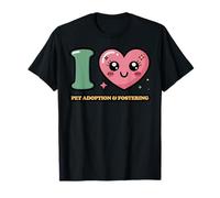 I Love Pet Adoption & Fostering T-Shirt