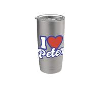 I Love Peter Stainless Steel Insulated Tumbler