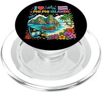 I Love Phi Phi Islands Thailand Travel Souvenir PopSockets PopGrip for MagSafe