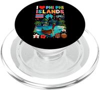 I Love Phi Phi Islands Thailand Travel Souvenir PopSockets PopGrip for MagSafe