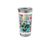 I Love Phi Phi Islands Thailand Travel Souvenir Stainless Steel Insulated Tumbler