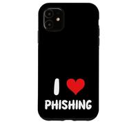 I Love Phishing - Heart - Scam Scammer Fraud Audit Control Case for iPhone 11