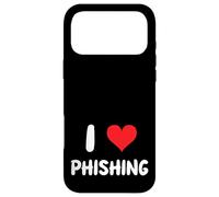 I Love Phishing - Heart - Scam Scammer Fraud Audit Control Case for iPhone 17 Pro Max