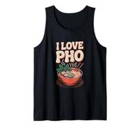 I Love Pho Vietnamese Noodle Soup Tank Top