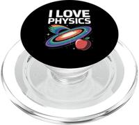I Love Physics Apple Galaxy Science PopSockets PopGrip for MagSafe