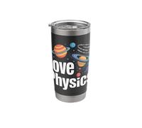 I Love Physics Cosmic Planetary Enthusiast Stainless Steel Insulated Tumbler