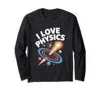 I Love Physics Enthusiast Universe Long Sleeve T-Shirt