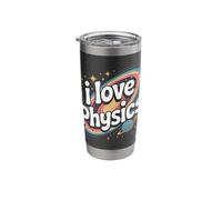 I Love Physics Galaxy Planets Astronomy Stainless Steel Insulated Tumbler