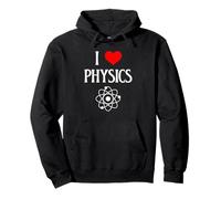 I Love Physics I Heart Physics Funny Scientist Physics Lover Pullover Hoodie