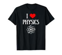 I Love Physics I Heart Physics Funny Scientist Physics Lover T-Shirt