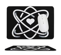 I Love Physics Mouse Pad Waterproof Ultra-Thin Non-Slip Rubber Base Square Mouse Mat Gaming Mousepad 7.9"x9.4"