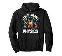 I Love Physics Physics E=MC² Atom Model Pullover Hoodie