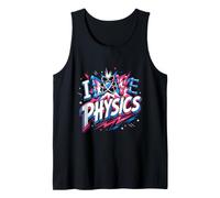 I Love Physics Physics Physicist Nerd Tank Top