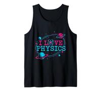 I Love Physics Physics Physicist Nerd Tank Top