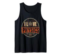 I Love Physics Physics Physicist Nerd Tank Top